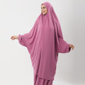 Abaya Prayer Dress Two Piece in Crepe Fabric Two piece prayer dress