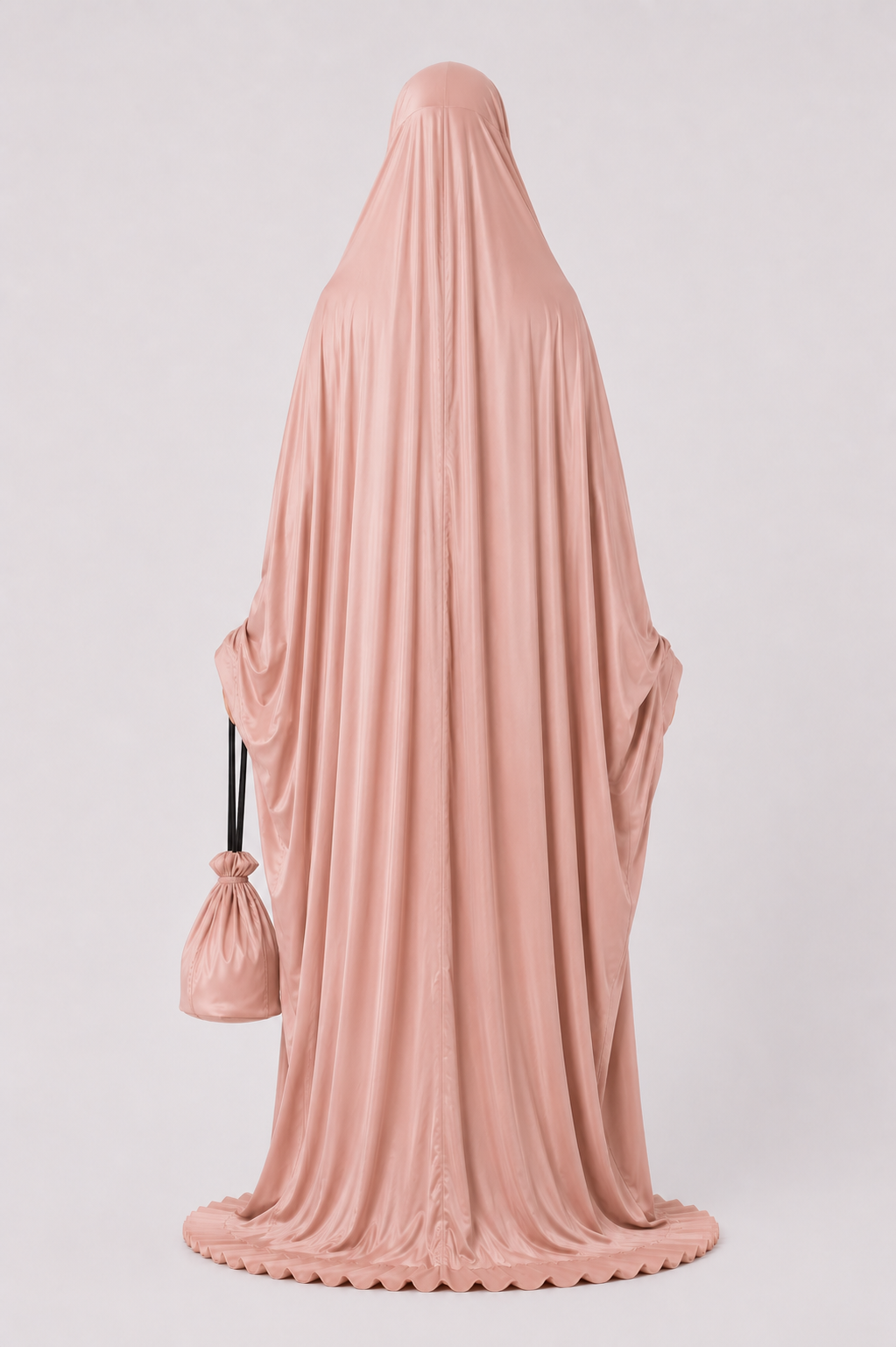 Prayer Dress Silk Pastel Pink