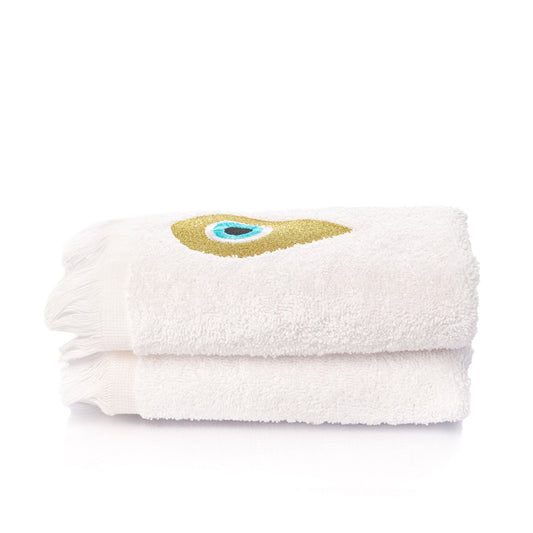 Guest Towel Set 100% Cotton Super Absorbent 600 GSM 30x30cm - Noury Hub