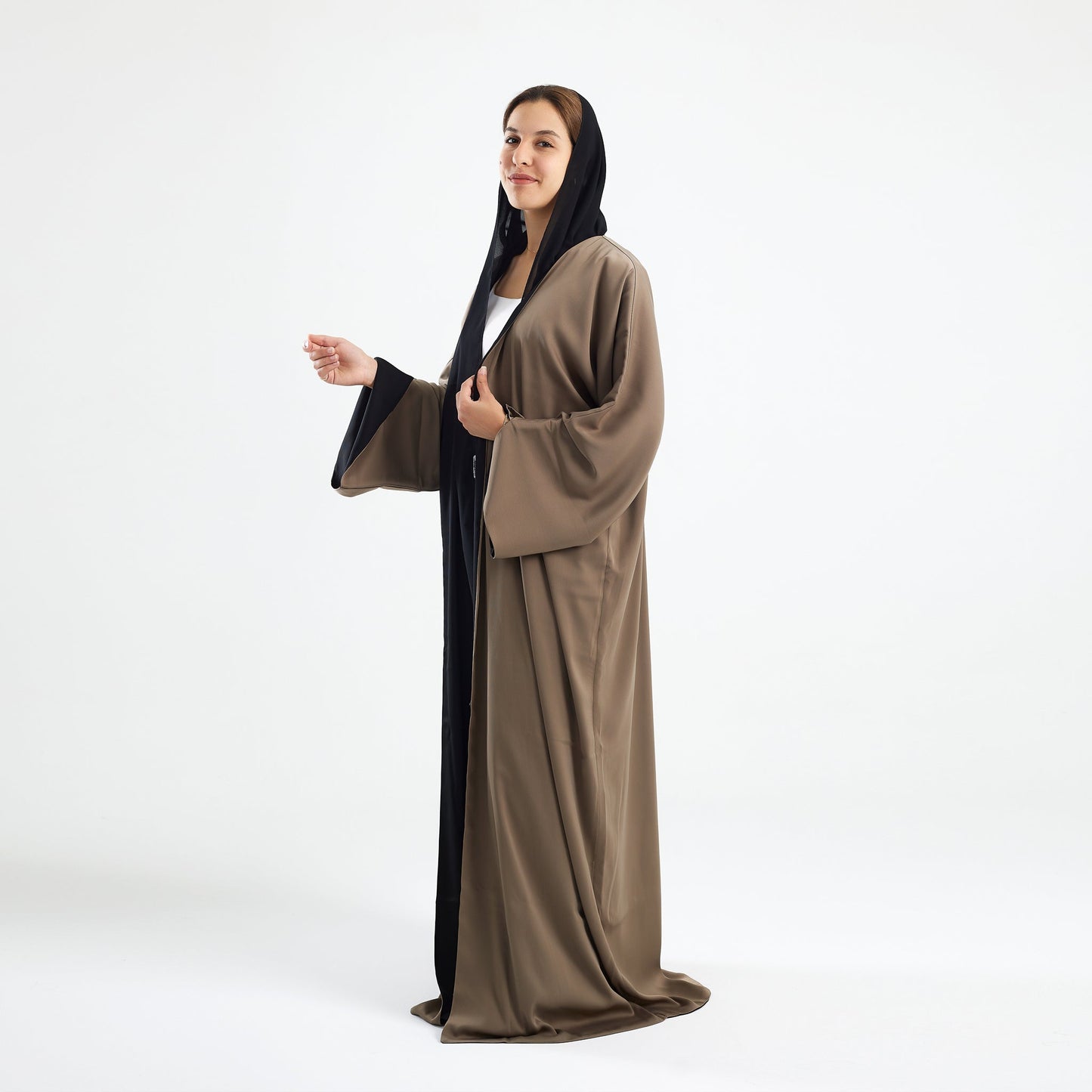 Modern Traditional Abaya Kaftan, Reversible - Noury Hub