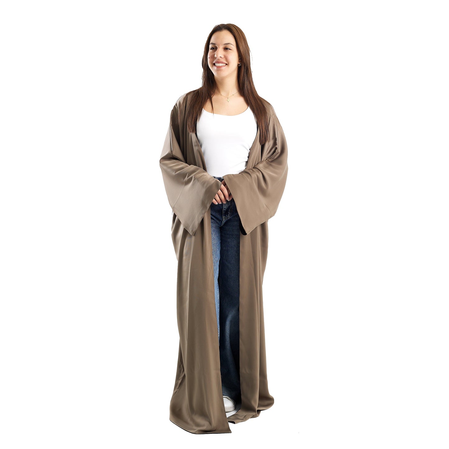 Modern Traditional Abaya Kaftan, Reversible - Noury Hub