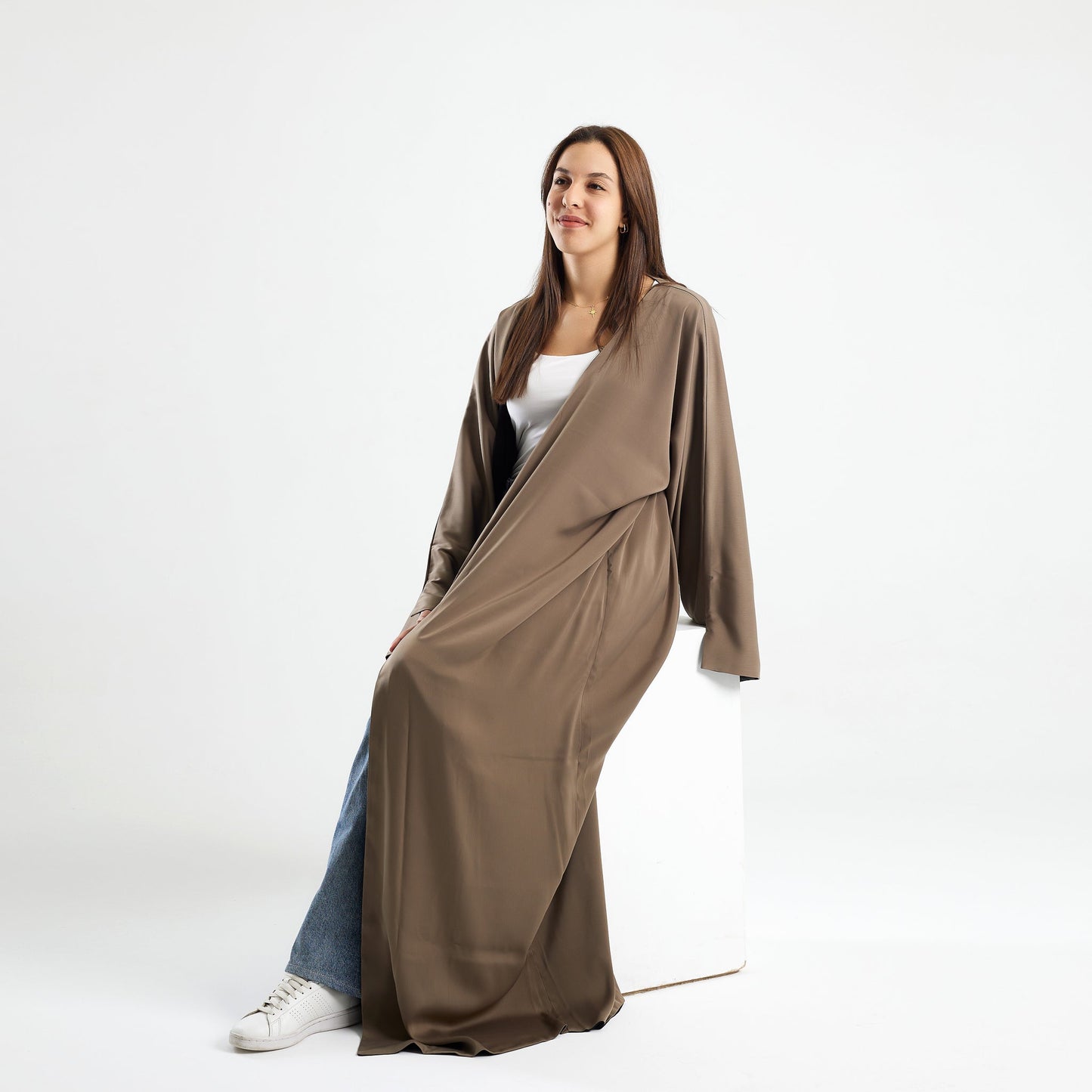 Modern Traditional Abaya Kaftan, Reversible - Noury Hub