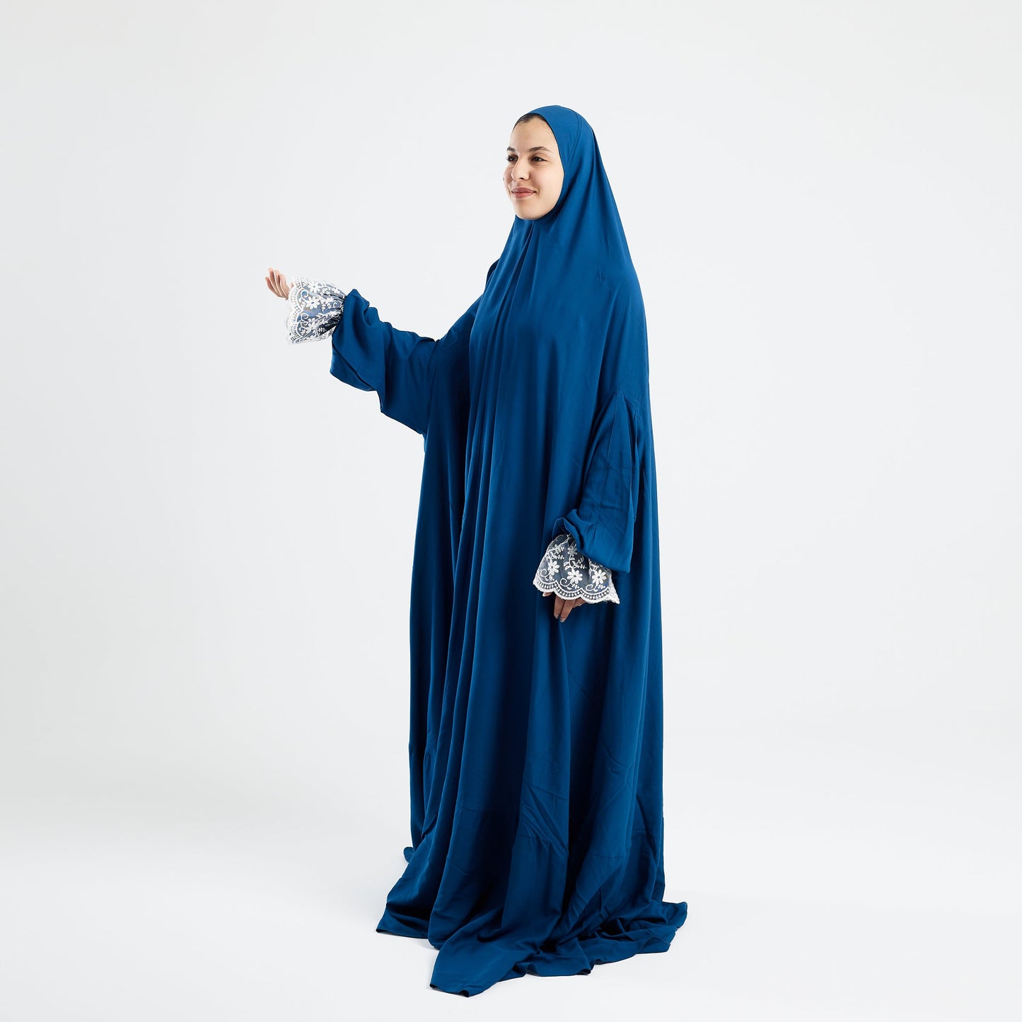 Prayer Dress One Piece Full Dress Teal - Noury Hub