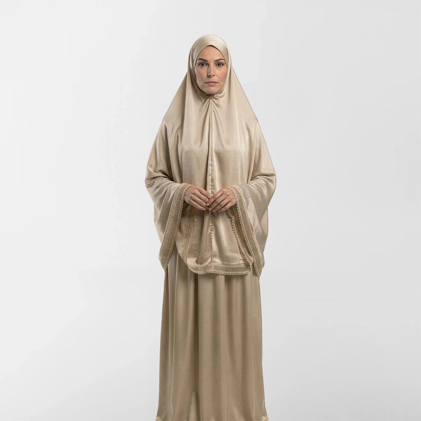 Satin khimar - Noury Hub