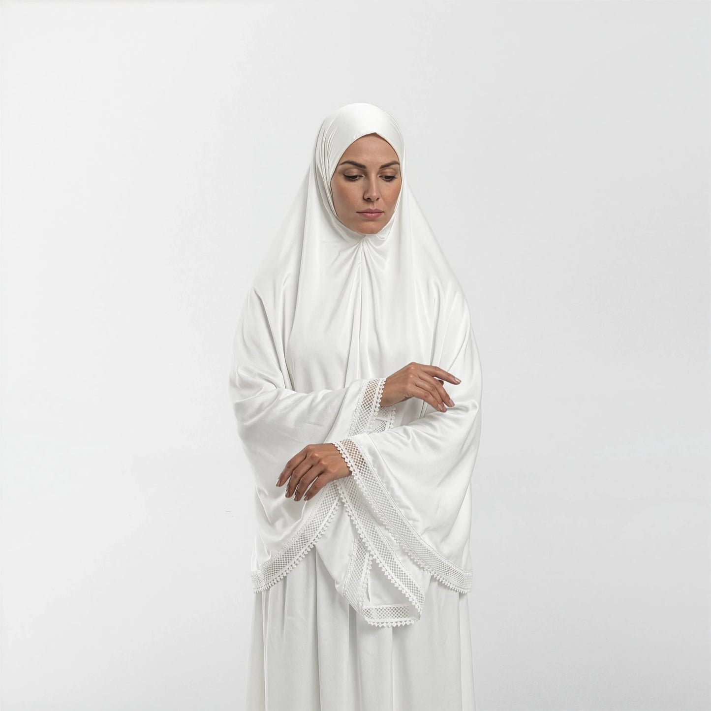 Satin khimar - Noury Hub