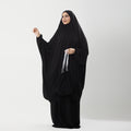 Abaya Prayer Dress Two Piece in Crepe Fabric Two piece prayer dress