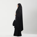 Abaya Prayer Dress Two Piece in Crepe Fabric Two piece prayer dress