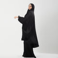 Abaya Prayer Dress Two Piece in Crepe Fabric Two piece prayer dress