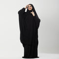 Abaya Prayer Dress Two Piece in Crepe Fabric Two piece prayer dress