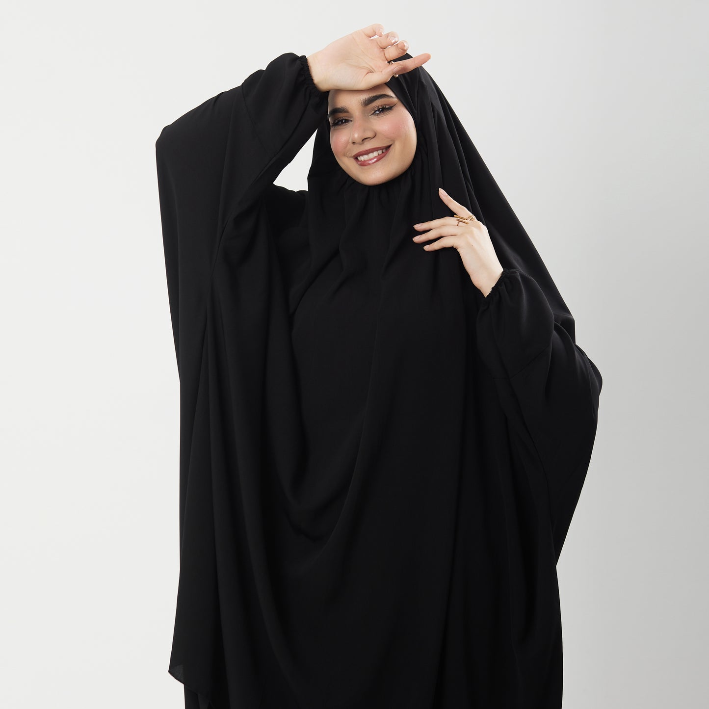 Abaya Prayer Dress Two Piece in Crepe Fabric Two piece prayer dress