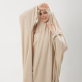 Abaya Prayer Dress Two Piece in Crepe Fabric Two piece prayer dress