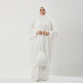 Abaya Prayer Dress Two Piece in Crepe Fabric Two piece prayer dress