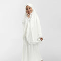 Prayer Wear - Khimar - Satin - Kids