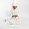 Prayer Wear - Khimar - Satin - Kids