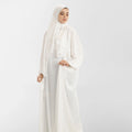 Satin isdal combines grace and comfort