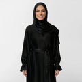 Satin prayer wear features a unique design that combines grace and comfort,