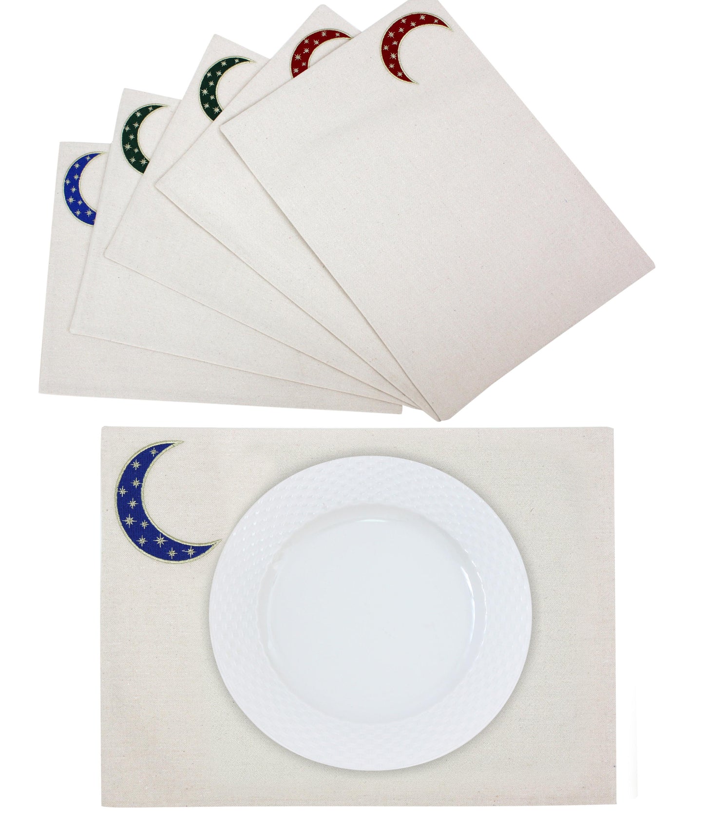 Placemats & Cutlery Set Of 6