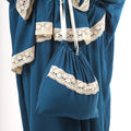 Prayer Dress One Piece With Headscarf Dark Green