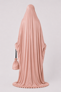Prayer Dress Silk Pastel Pink