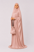 Prayer Dress Silk Pastel Pink