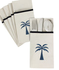 Placemats & Cutlery Set Of 6 Palm