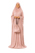 Prayer Dress Silk Pastel Pink