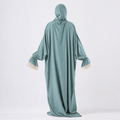 Prayer Dress One Piece With Headscarf Mint