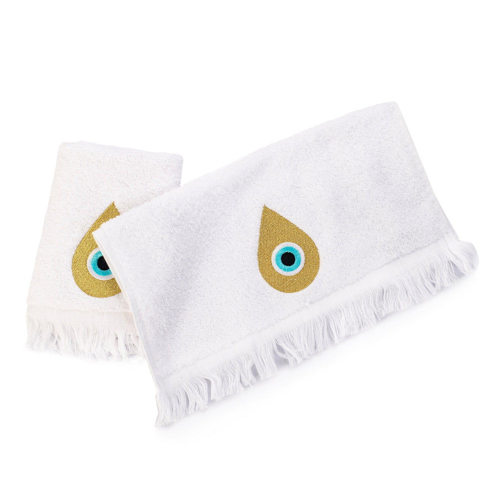 Guest Towel Set 100% Cotton Super Absorbent 600 GSM 30x30cm - Noury Hub