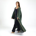Modern Traditional Abaya Kaftan Olive - Noury Hub