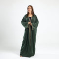 Modern Traditional Abaya Kaftan Olive - Noury Hub
