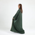 Modern Traditional Abaya Kaftan Olive - Noury Hub