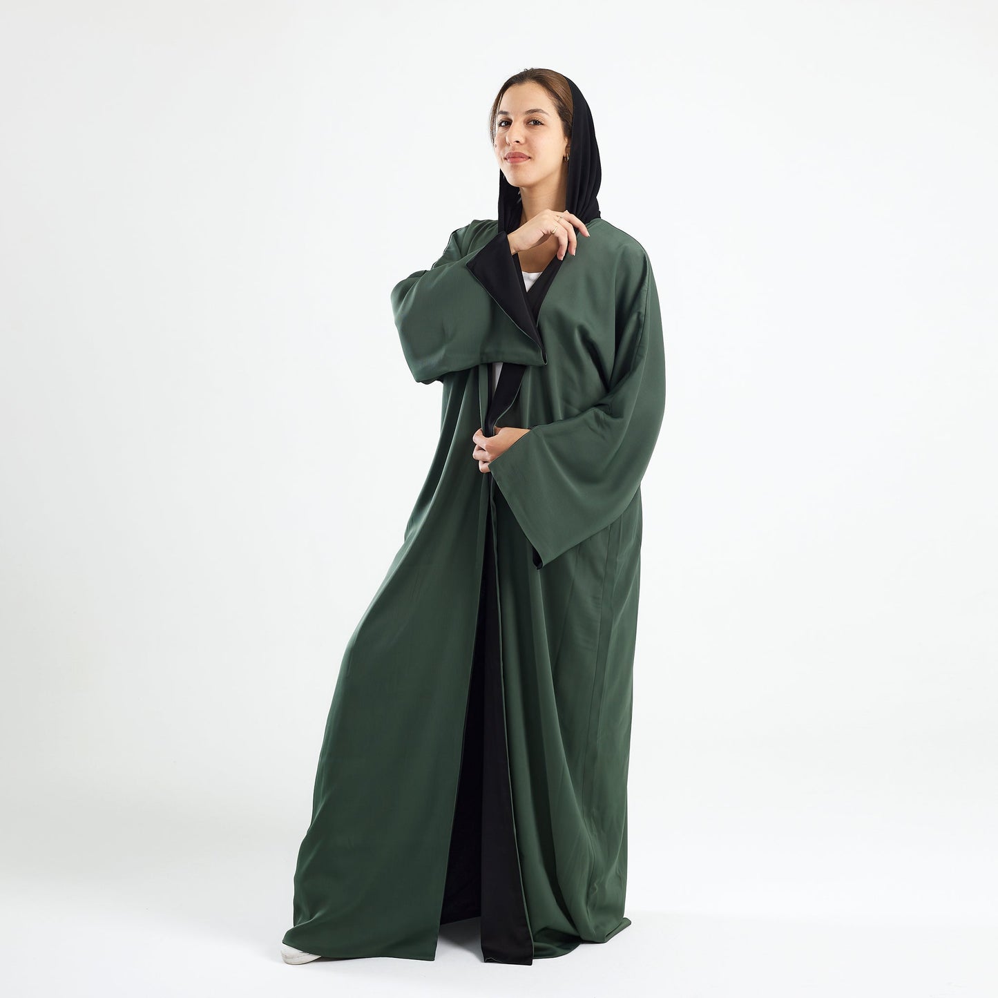 Modern Traditional Abaya Kaftan, Reversible - Noury Hub