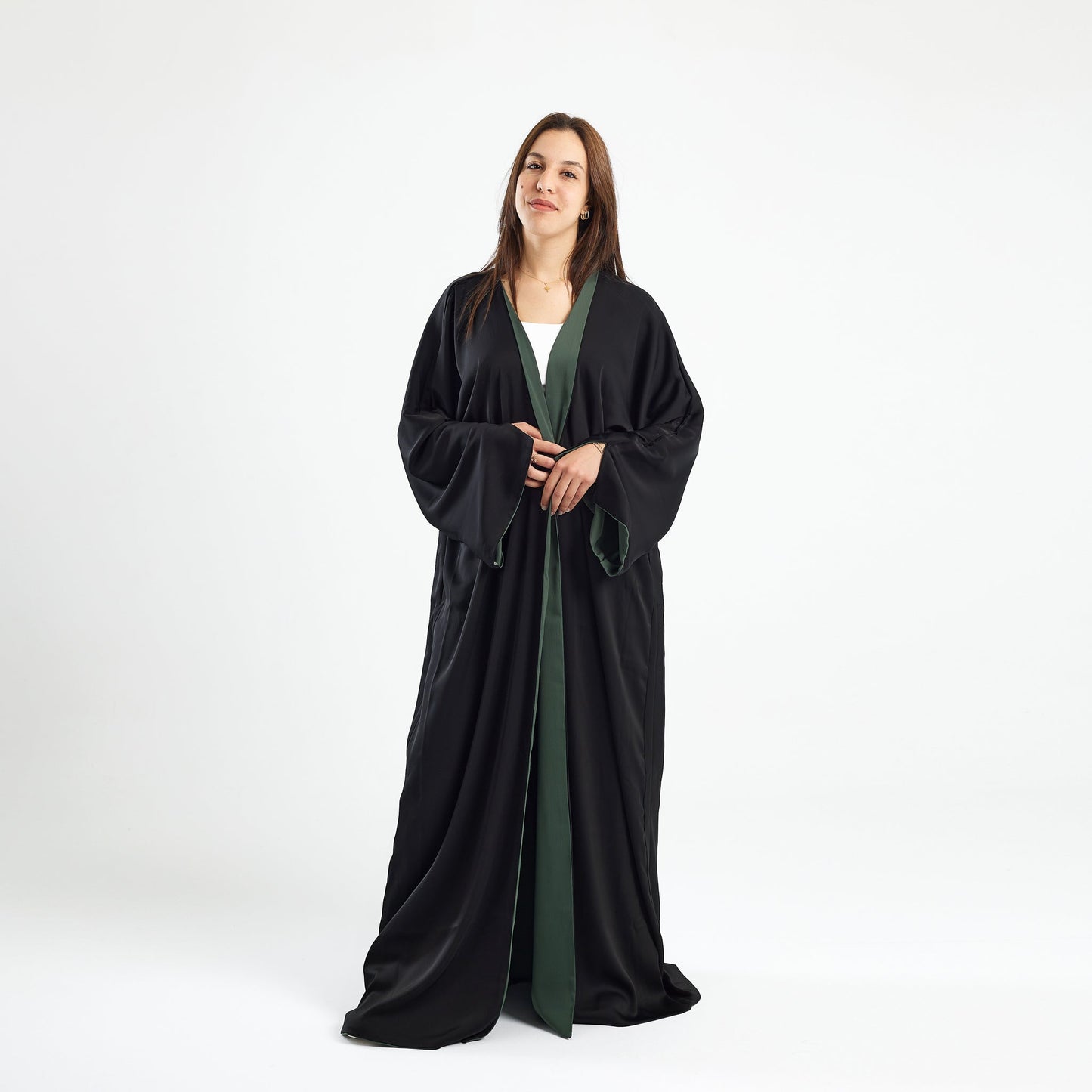 Modern Traditional Abaya Kaftan, Reversible - Noury Hub