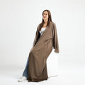 Modern Traditional Abaya Kaftan, Reversible - Noury Hub