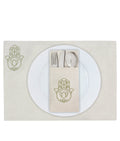 Placemats & Cutlery Set Of 6 Khams - Noury Hub