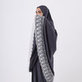 Prayer Dress Dantel Grey - Noury Hub
