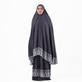 Prayer Dress Dantel Grey - Noury Hub