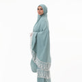 Prayer Dress Dantel Mint - Noury Hub
