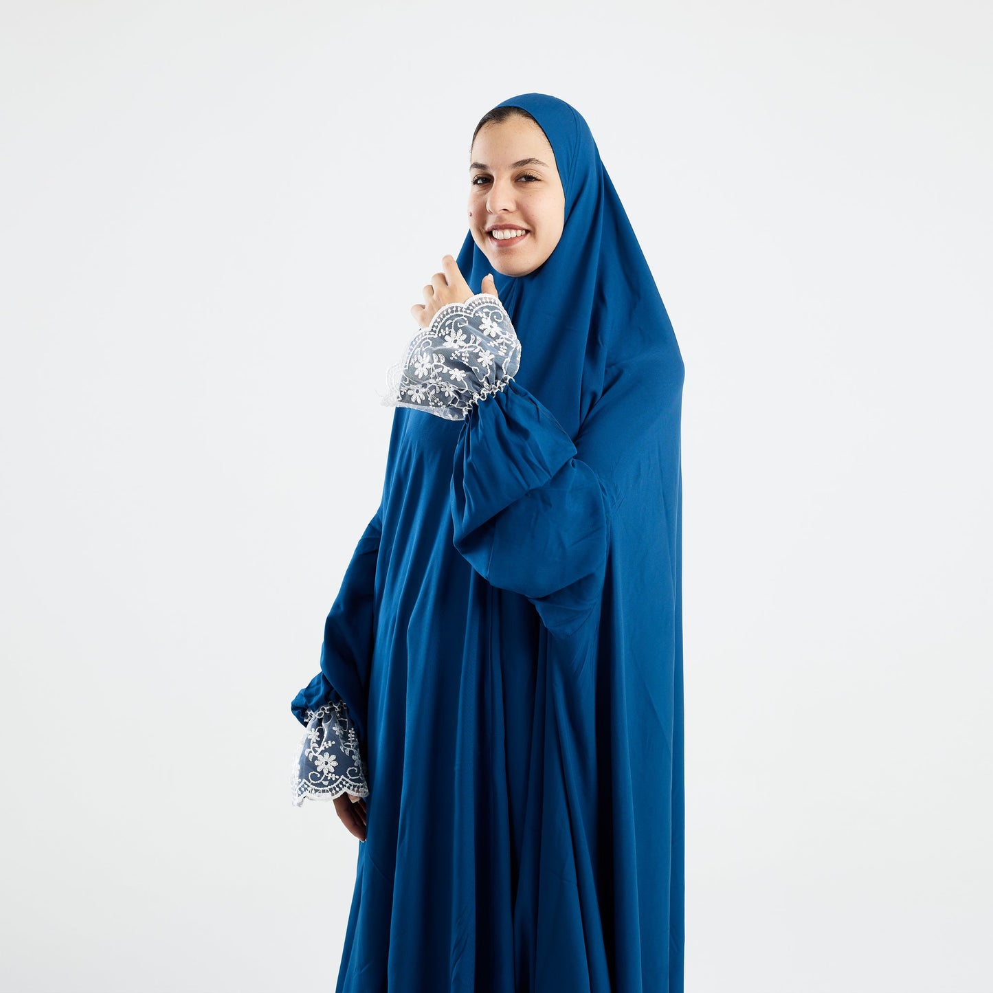 Prayer Dress One Piece Full Dress Teal - Noury Hub