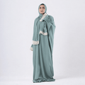 Prayer Dress One Piece With Headscarf Mint - Noury Hub