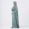 Prayer Dress One Piece With Headscarf Mint - Noury Hub