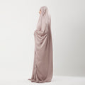 Prayer Dress Silk Beige - Noury Hub