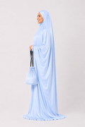 Prayer Dress Silk Blue - Noury Hub