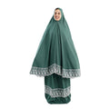 Prayer Dress Two Pieces Dantel Mint - Noury Hub
