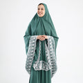 Prayer Dress Two Pieces Dantel Mint - Noury Hub