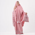 Prayer Dress Two Pieces Dantel Rose - Noury Hub