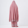Prayer Dress Two Pieces Dantel Rose - Noury Hub