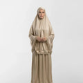 Satin khimar - Noury Hub