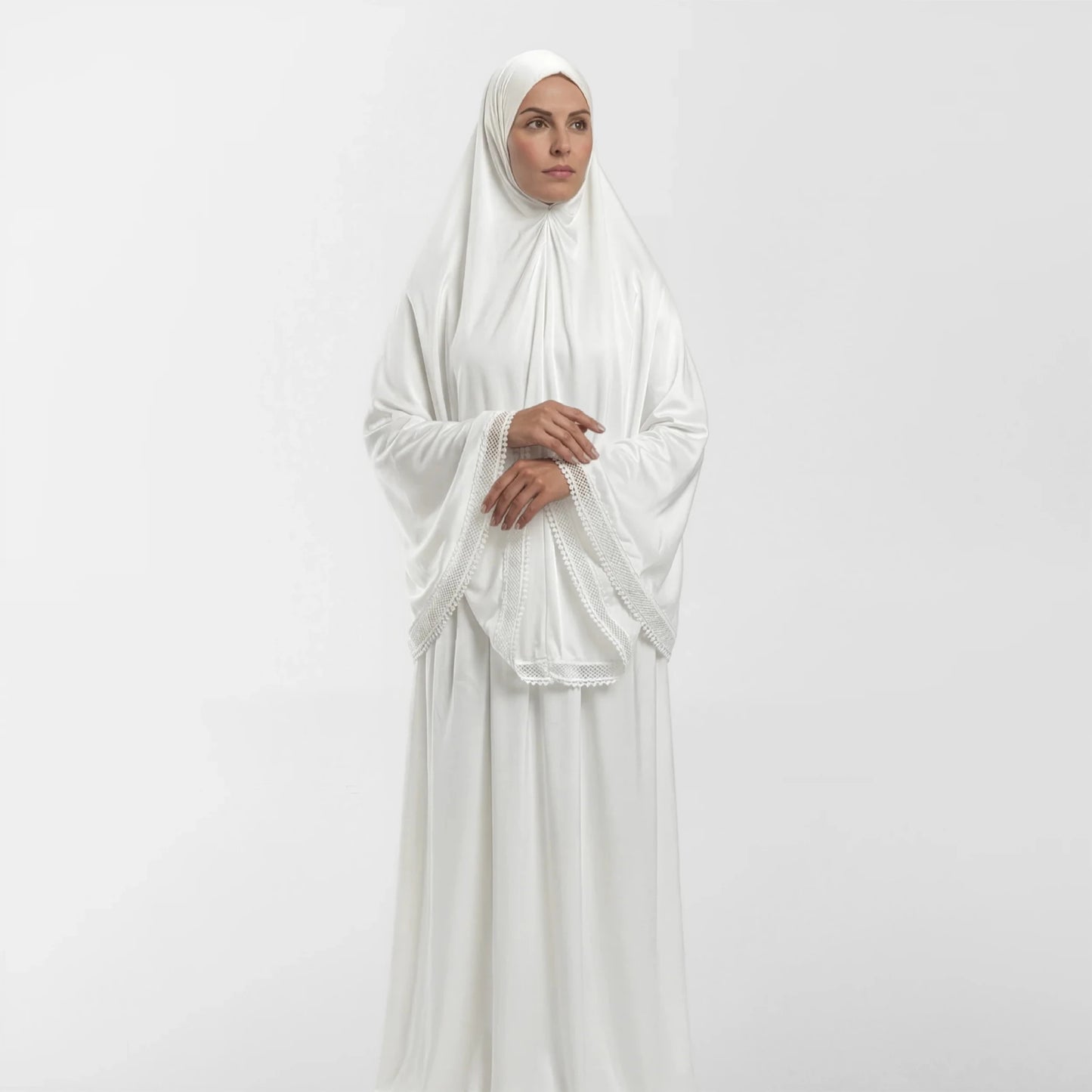 Satin khimar - Noury Hub