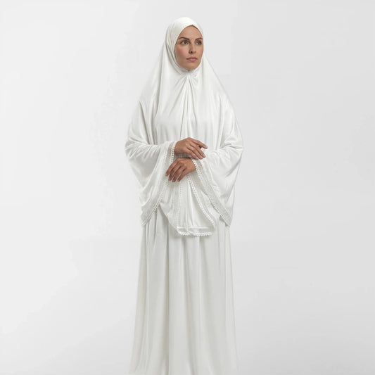 Satin khimar - Noury Hub